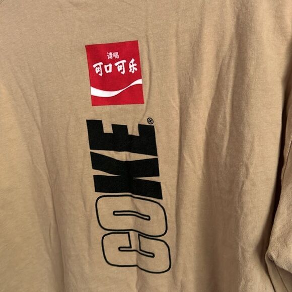 Coca cola T shirt Sz L vintage impeccable - Picture 3 of 6